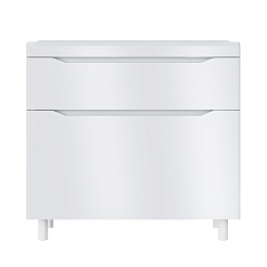 Vivon Тумба с раковиной Shelly 90 белая – фотография-12